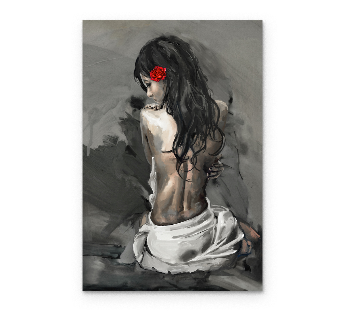 

Картина интерьерная на холсте Poly Print Art Искушение 40х60 см.