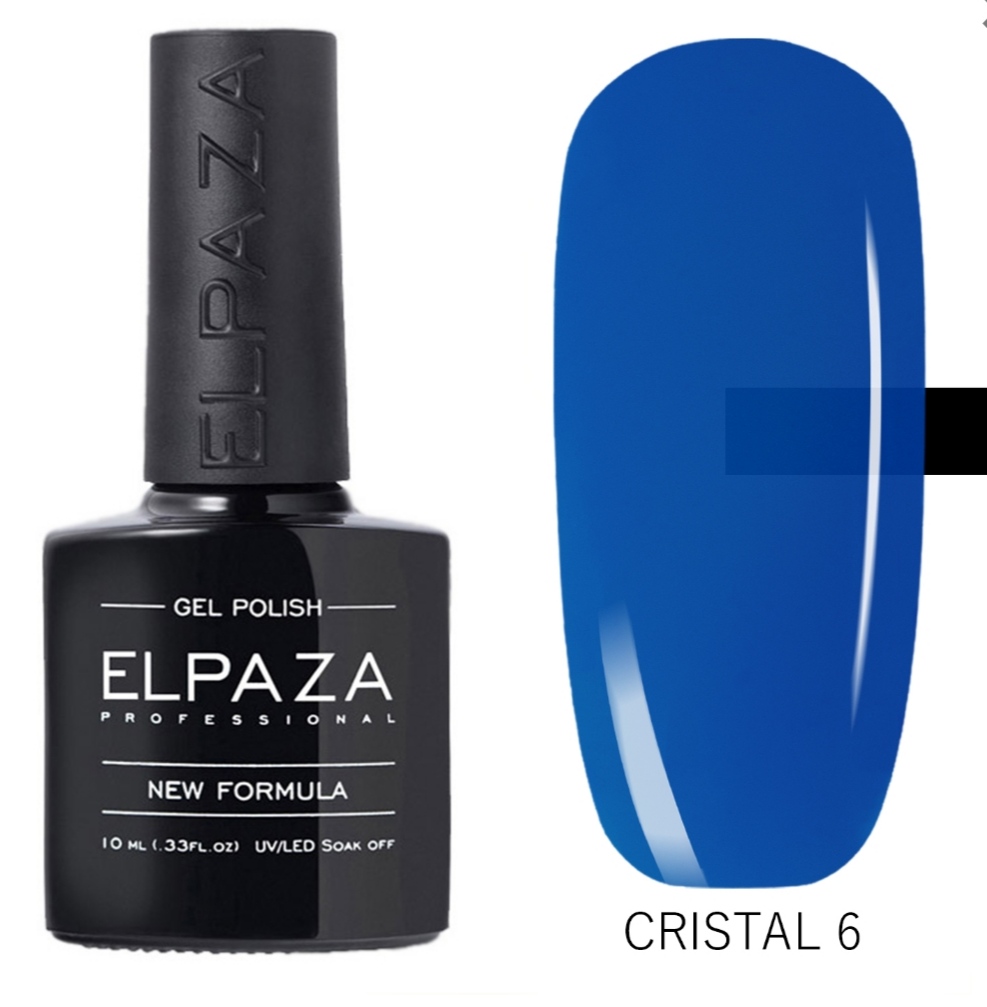 

Гель-лак Elpaza Cristal 06, Синий, Cristal