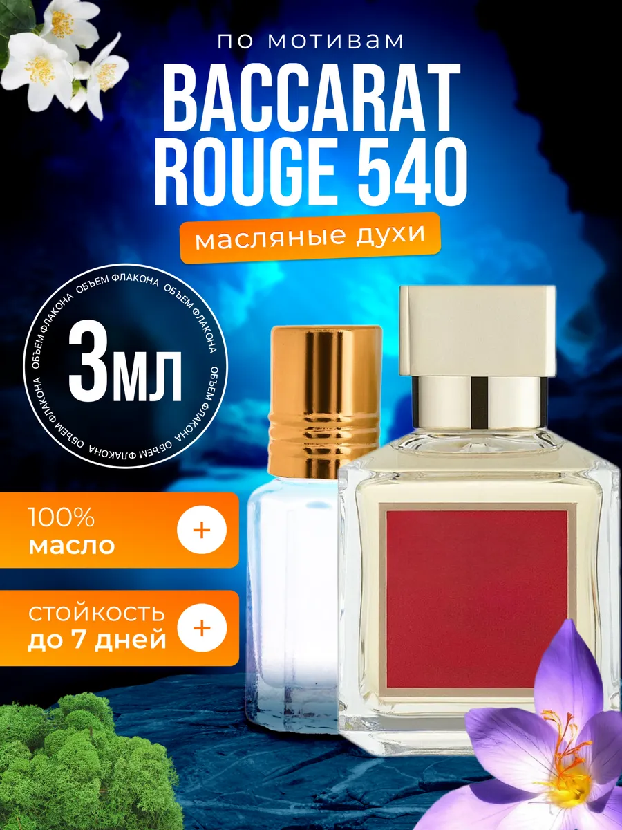 

Духи масляные BestParfume по мотивам Baссarat Rouge 540 Баккарат парфюм унисекс, 446