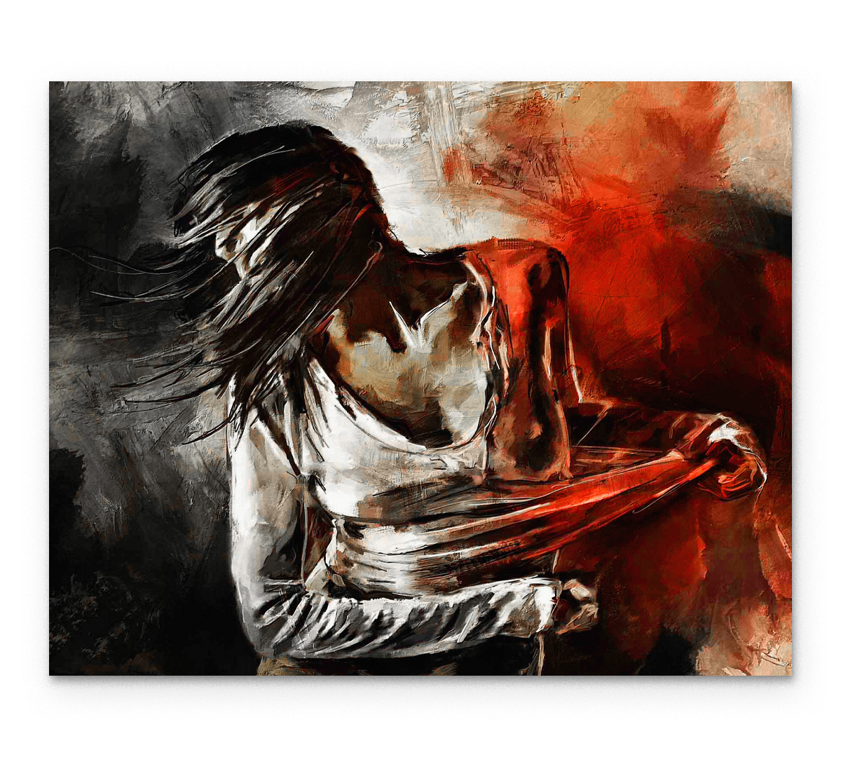 

Картина интерьерная на холсте Poly Print Art Экспрессия 50х40 см.