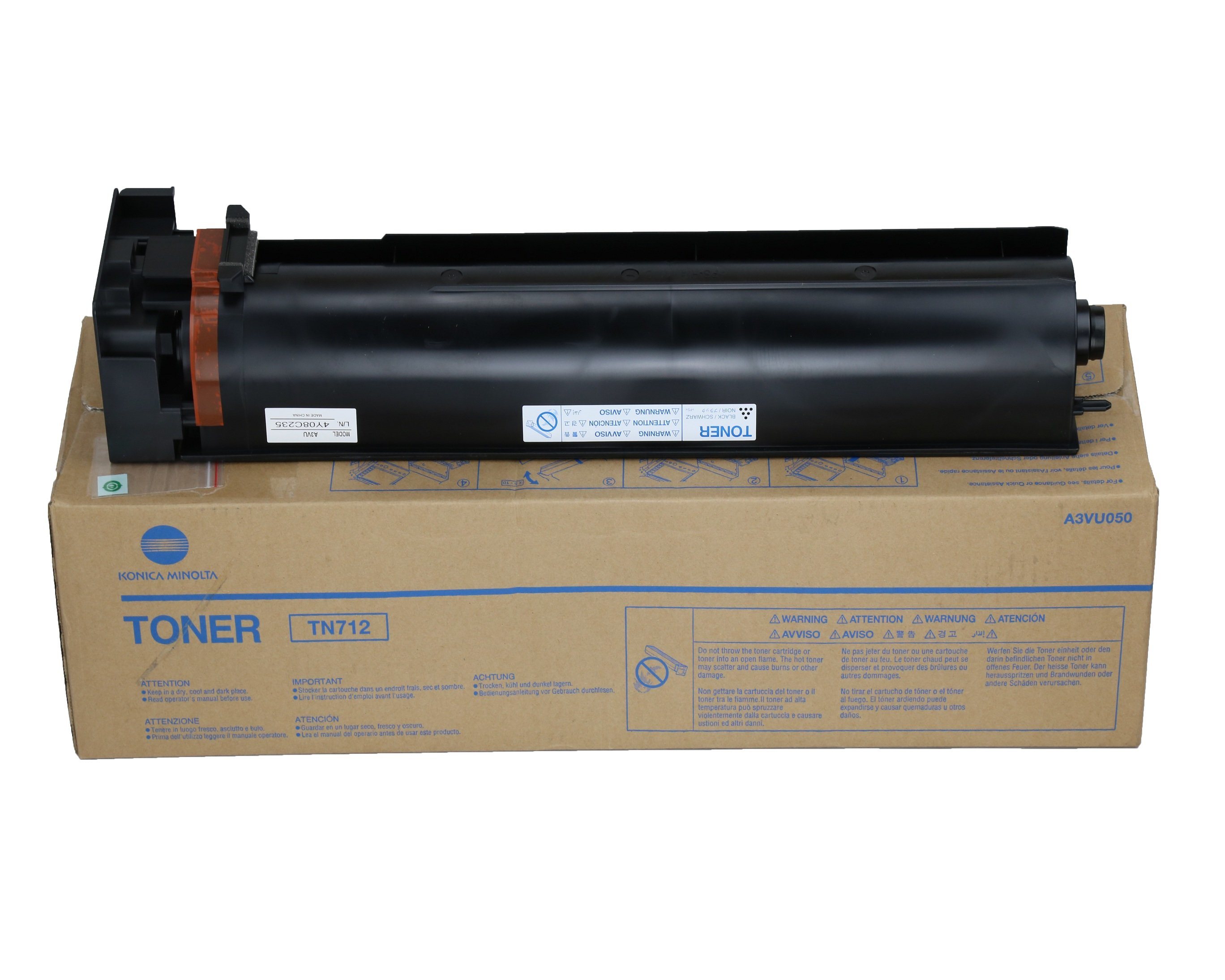 

Картридж для лазерного принтера Konica Minolta TN-712 A3VU050, Black, оригинал, Черный