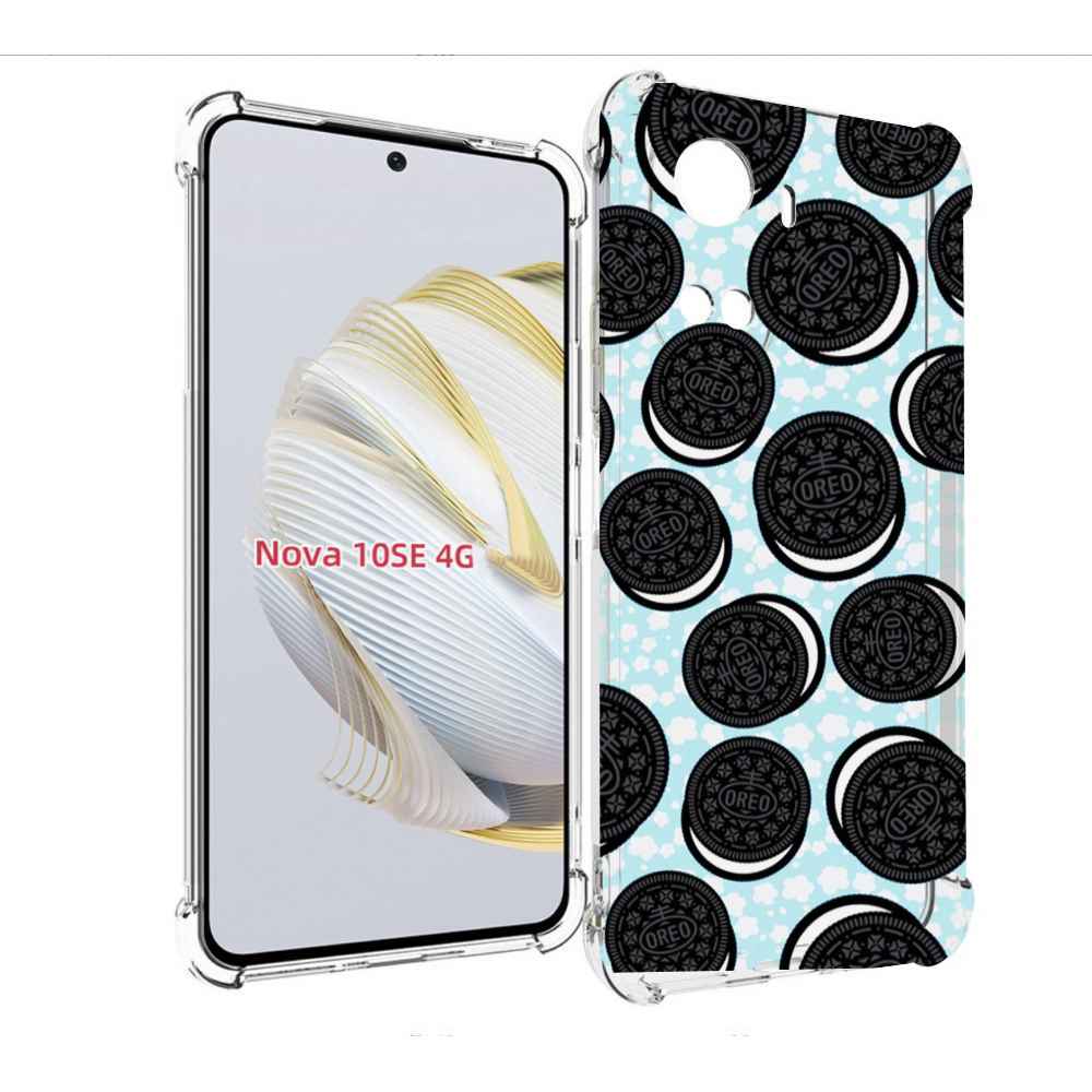 

Чехол MyPads орео печеньки для Huawei Nova 10 SE, Прозрачный, Tocco
