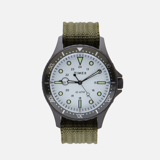 фото Наручные часы мужские timex navi xl tw2t75500_оливковый