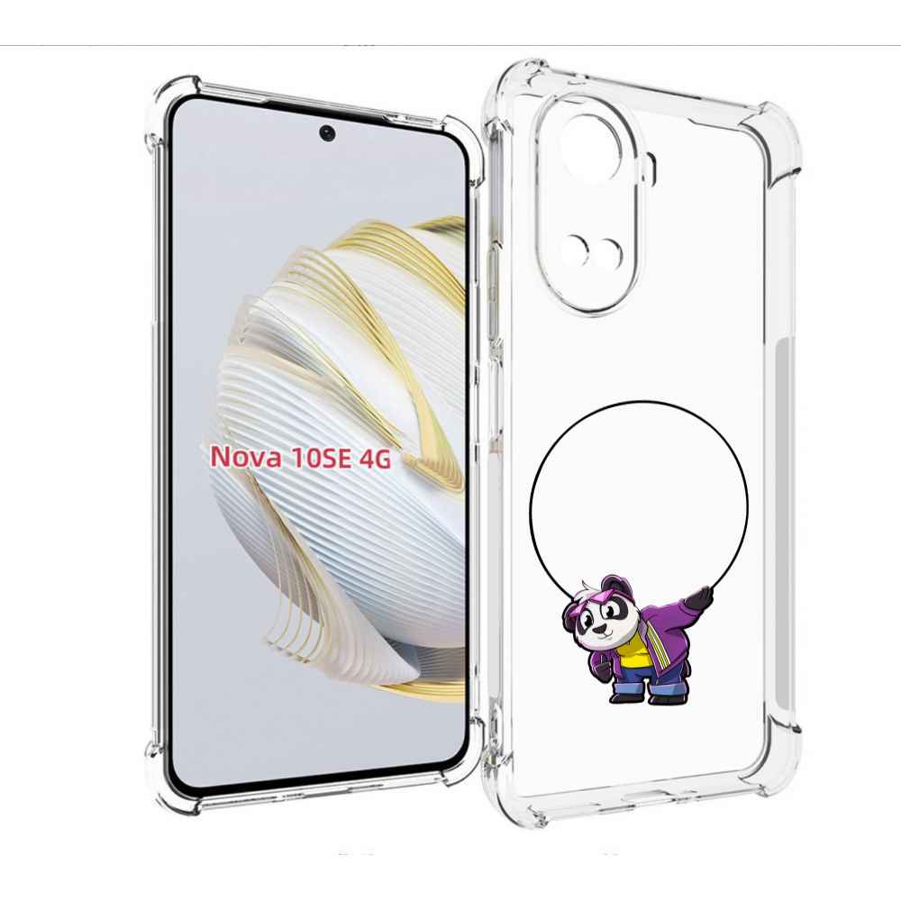 

Чехол MyPads панда-с-обручем для Huawei Nova 10 SE, Прозрачный, Tocco