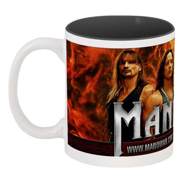 

Кружка цветная внутри Printio Manowar band 330 мл, Manowar band