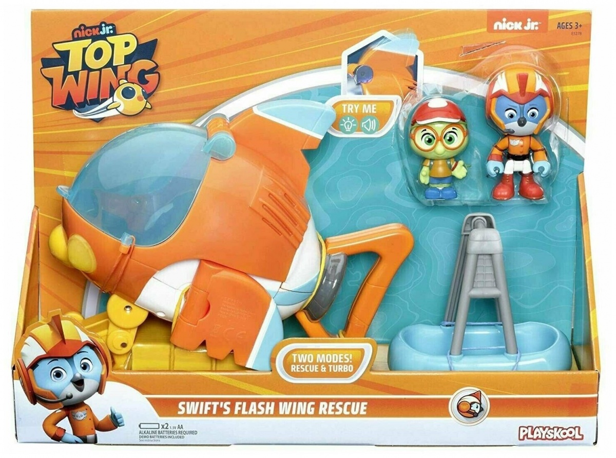 Игровой набор Hasbro Top Wing Отважные Птенцы Спасательный самолет Свифта