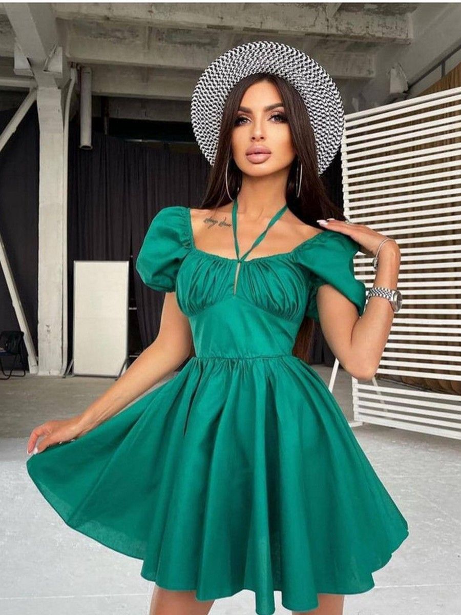 

Платье женское AVEMOD ALT 070 зеленое 44 RU, Зеленый, ALT 070