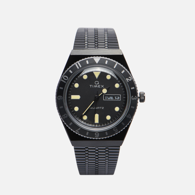 фото Наручные часы мужские timex q diver tw2u61600_чёрный