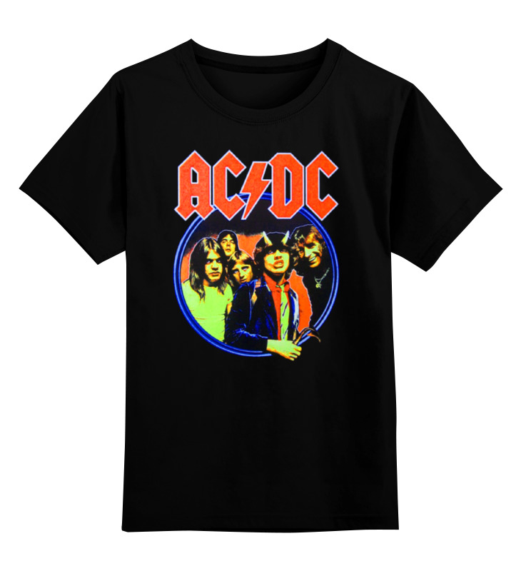 

Футболка детская Printio Ac/dc цв. черный р. 140, Ac/dc