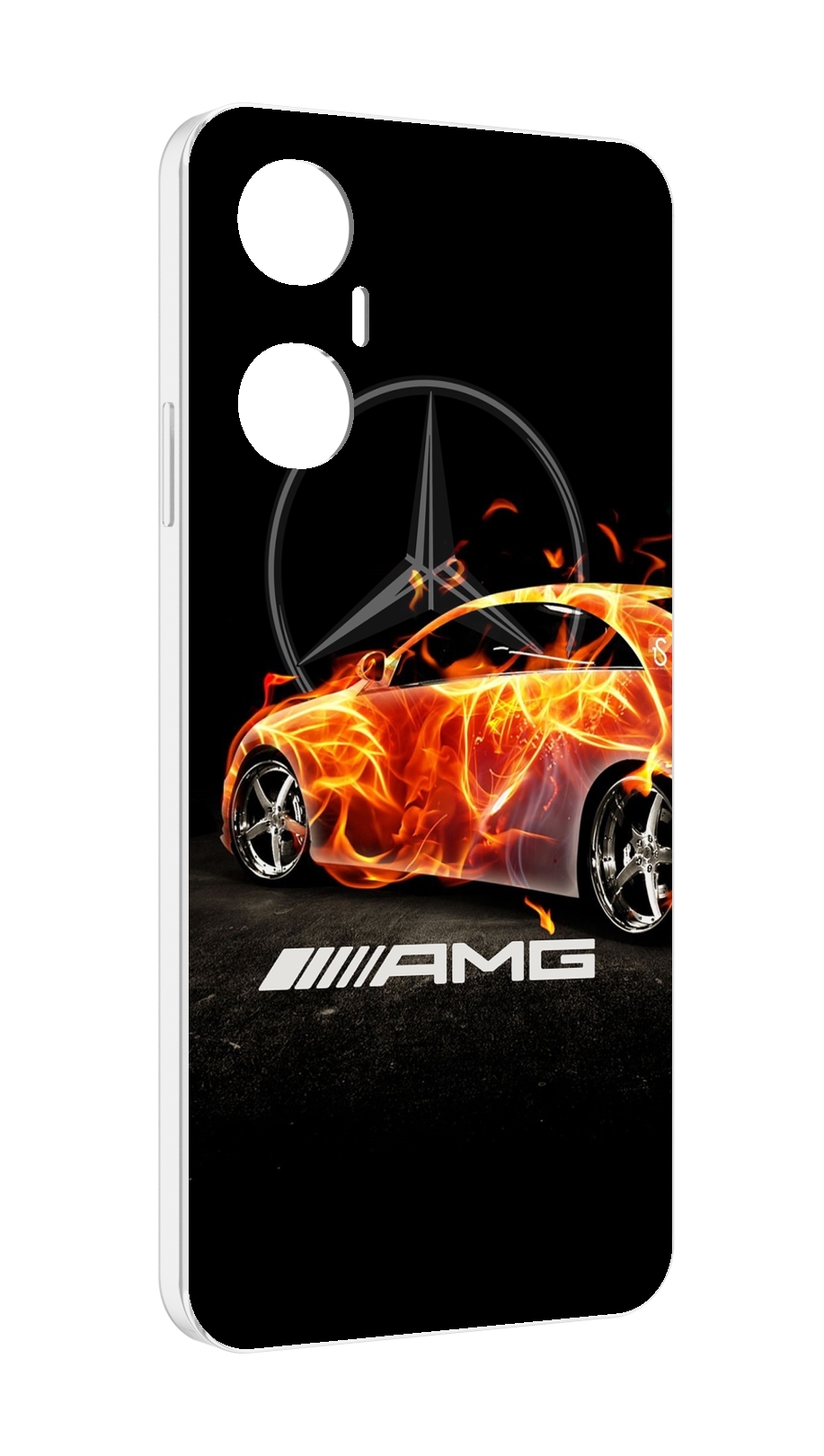 

Чехол MyPads АМГ мужской для Infinix Hot 20 5G, Прозрачный, Tocco