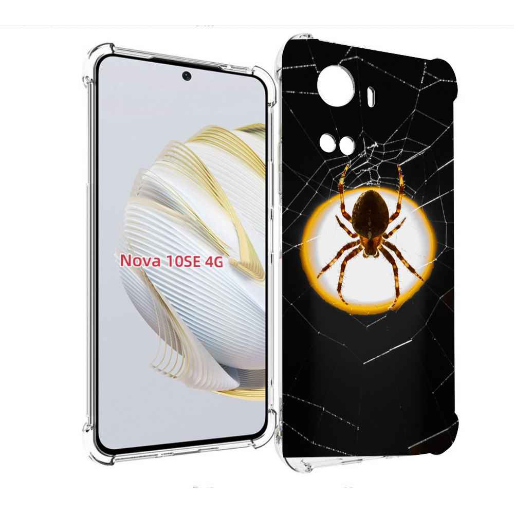 

Чехол MyPads паук-с-паутинкой для Huawei Nova 10 SE, Прозрачный, Tocco