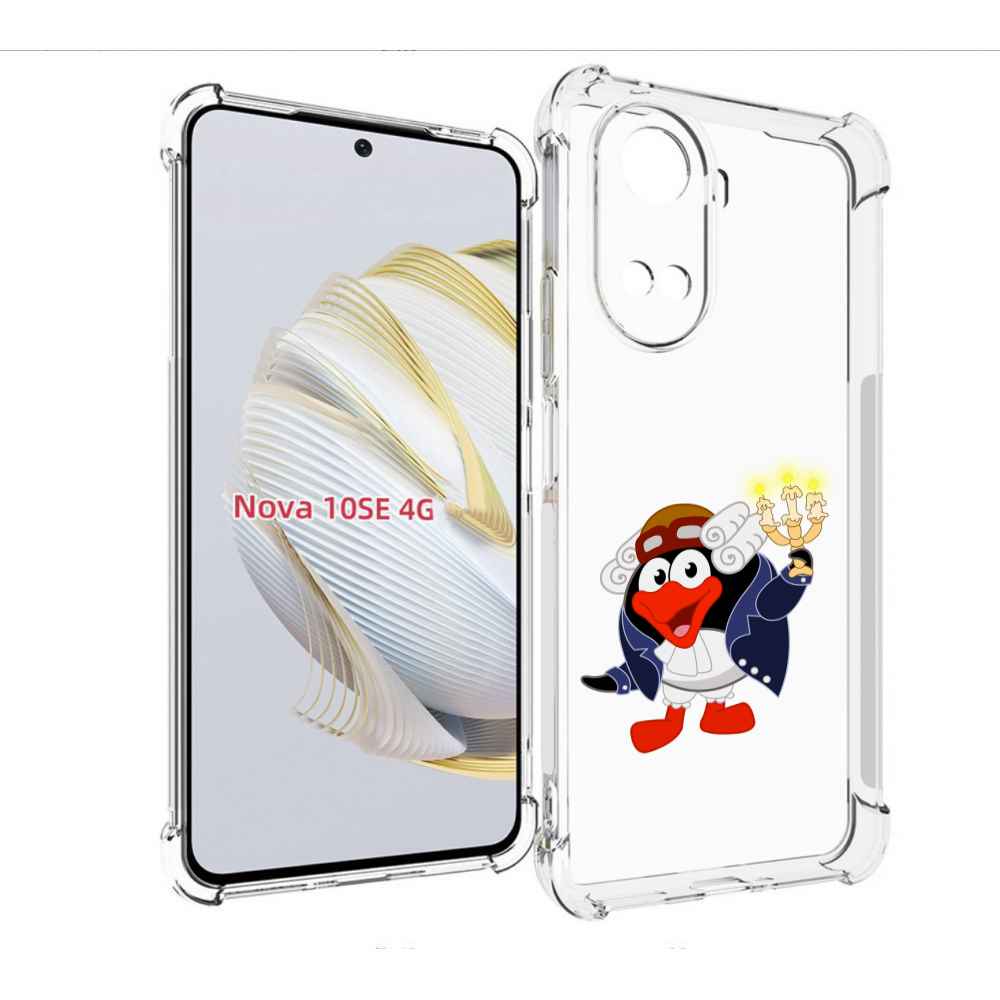 

Чехол MyPads пин-графф для Huawei Nova 10 SE, Прозрачный, Tocco
