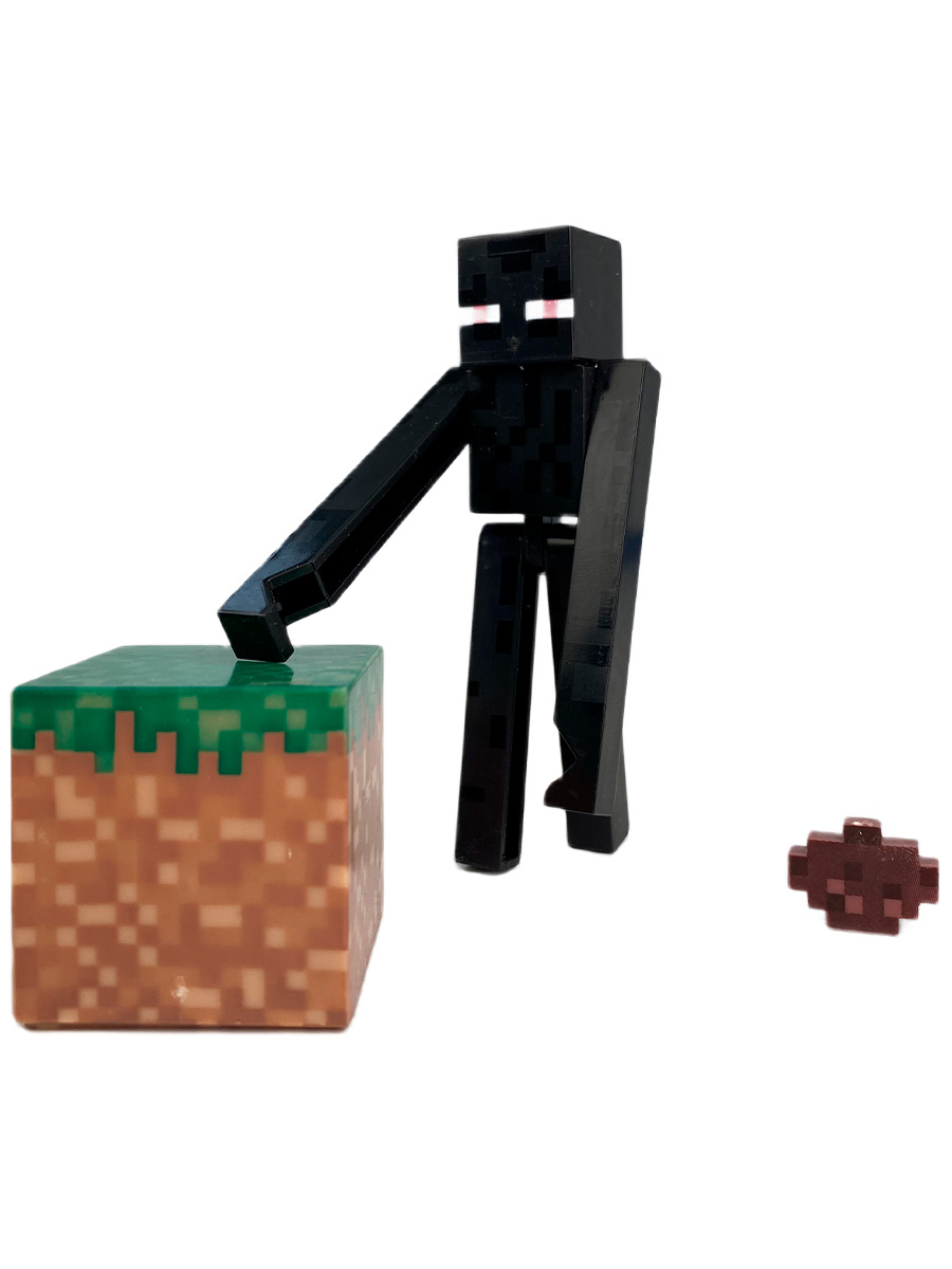 Фигурка StarFriend Майнкрафт Эндермен Minecraft Enderman (аксессуары, 6 см)