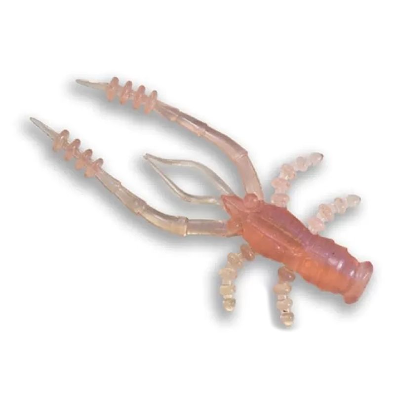 Силиконовая приманка Crazy Fish Crayfish 1.8 4.5 см 44 Pink Wakasagi Кальмар 8 шт