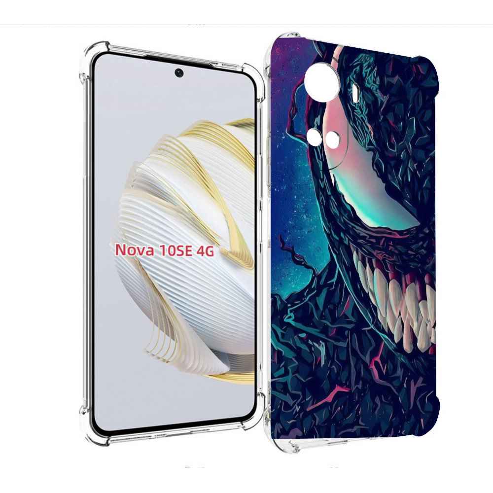 

Чехол MyPads полу веном для Huawei Nova 10 SE, Прозрачный, Tocco