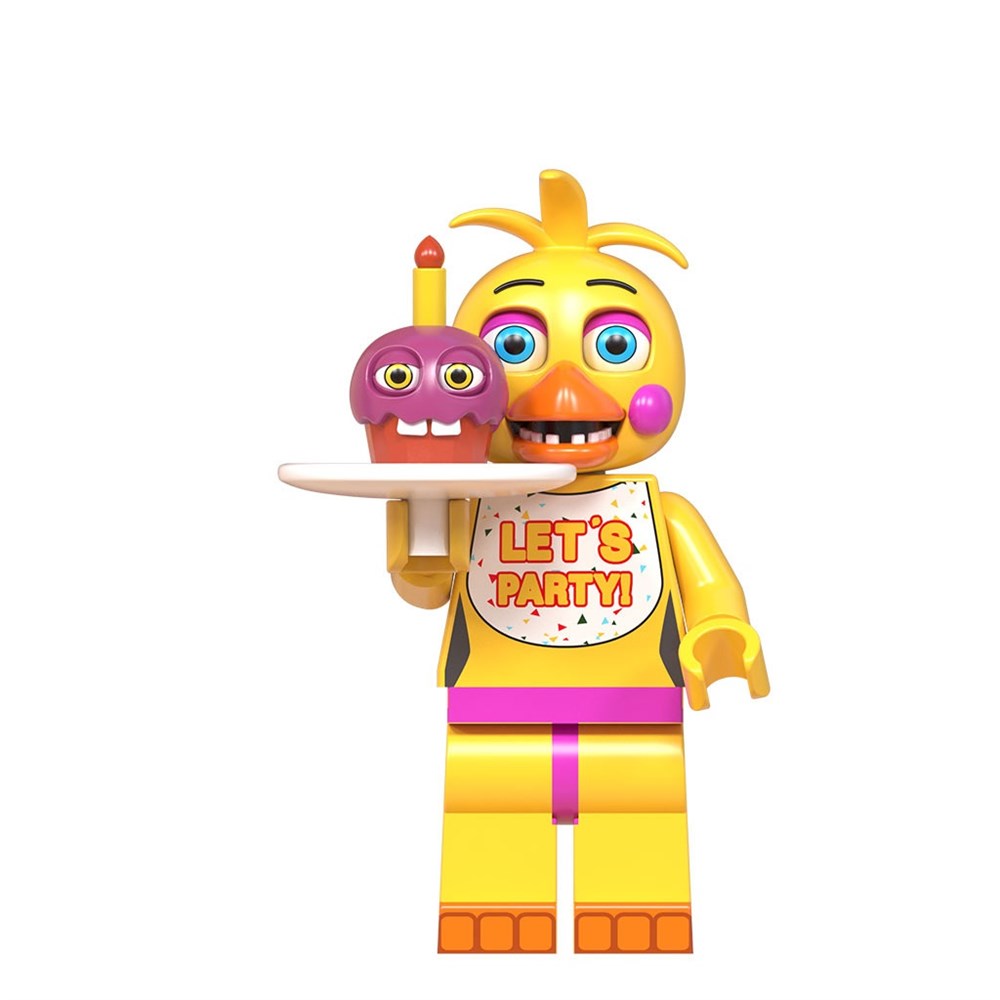 

Фигурка Чика из 5 ночей с Фредди ФНАФ (FNAF) совместима с лего