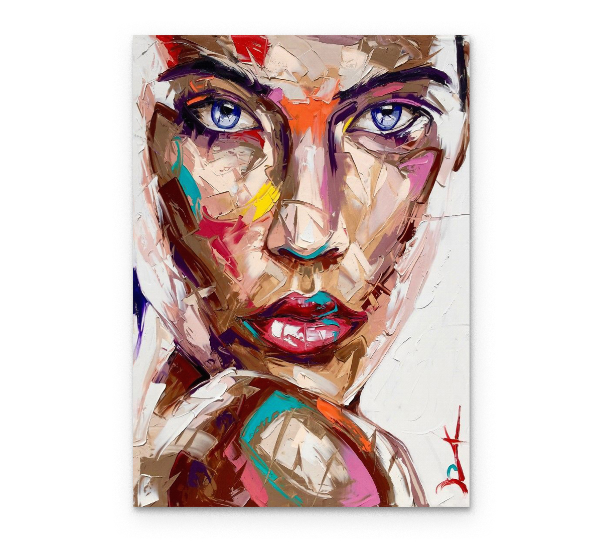 

Картина на холсте Poly Print Art Ворожея репродукция Василис Антонакос 70х50 см.