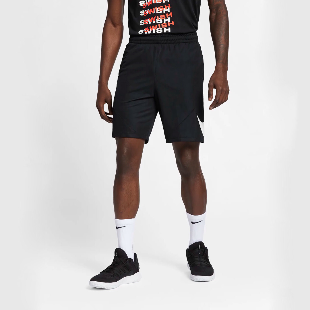 

Спортивные шорты мужские Nike Basketball Dri Fit черные L, Черный, Basketball Dri Fit
