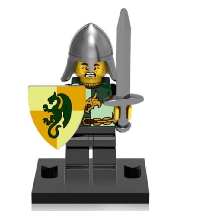 

Фигурка совместима с лего рыцарь (Dragon Knight)