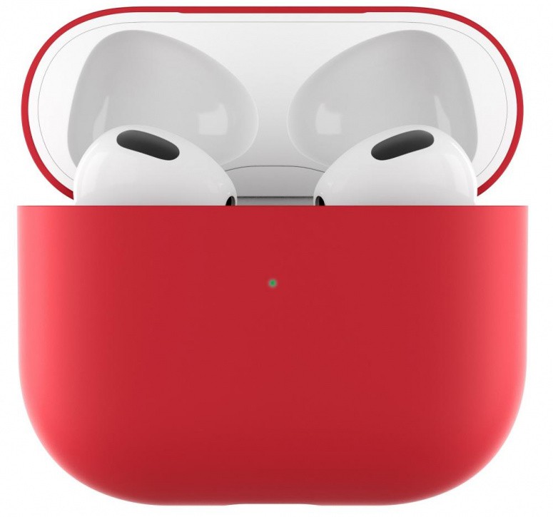 фото Чехол для apple airpods 3 (красный) storex24 nobrand