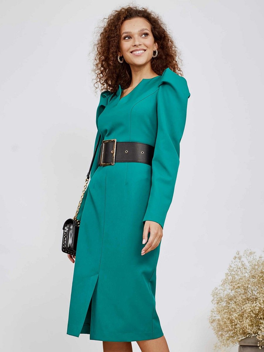 

Платье женское AVEMOD AV 1012 зеленое 42 RU, Зеленый, AV 1012