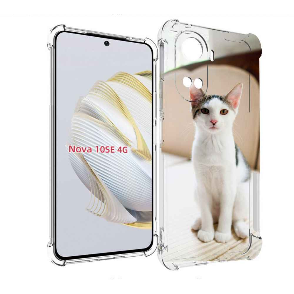 

Чехол MyPads порода кошка эгеиская для Huawei Nova 10 SE, Прозрачный, Tocco
