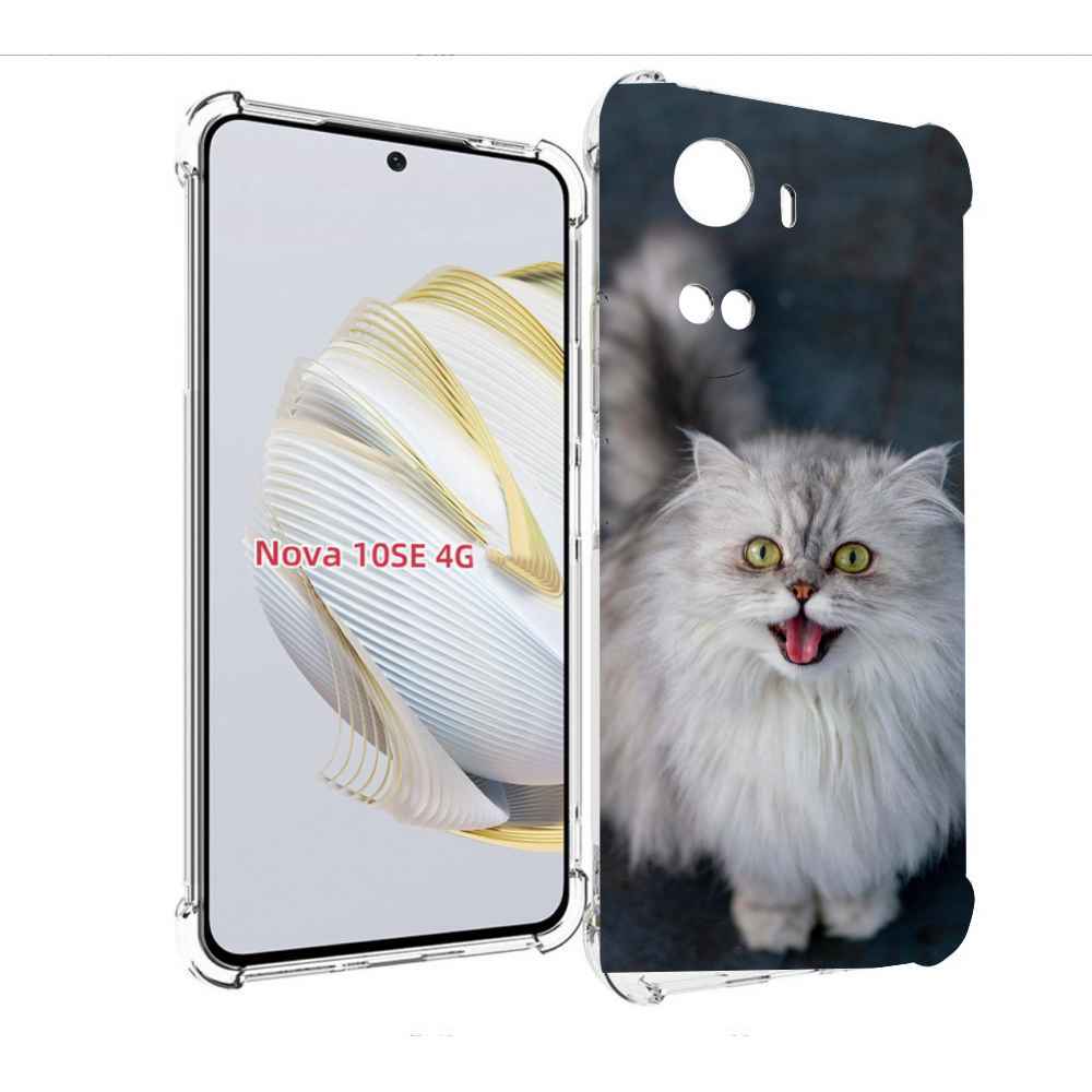 Чехол MyPads порода кошки британская длинная для Huawei Nova 10 SE