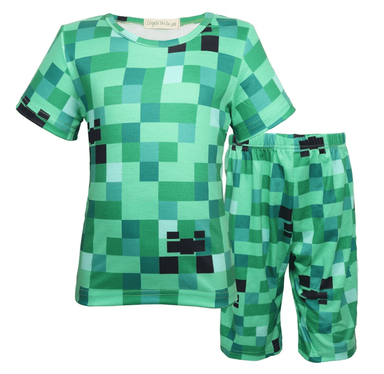 

Зеленая пижама Майнкрафт (Minecraft), 130