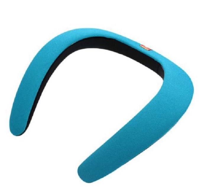 

Портативная колонка Bluetooth (голубая)