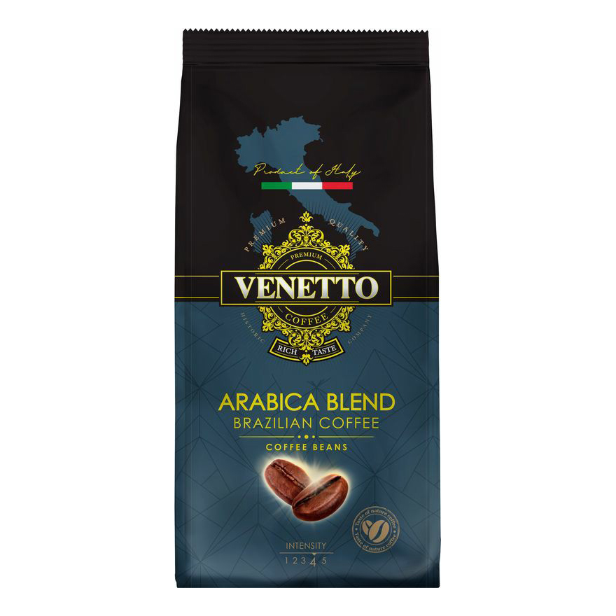 Кофе Venetto Arabica Blend в зернах 1 кг