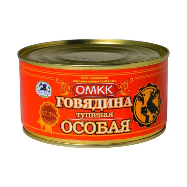 

Говядина тушеная Особая 325 г