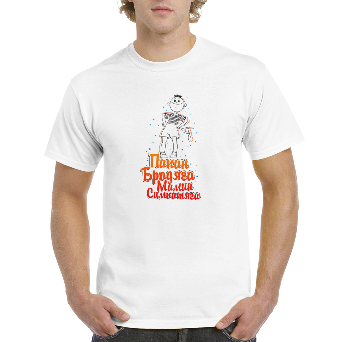 

Футболка женская CoolPodarok 8M015558 белая 48 RU, Белый, 8M015558