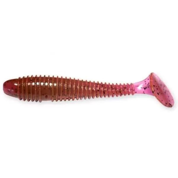 

Силиконовая приманка Crazy Fish Vibro Fat 4.0 100 мм 13 Purple Pepper, Чеснок 4 шт, Разноцветный, Vibro Fat