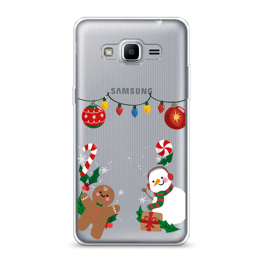 

Чехол на Samsung Galaxy Grand PrimeНовогоднее настроение, Коричневый;красный;зеленый, 22350-5