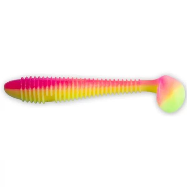 Силиконовая приманка Crazy Fish Vibro Fat 4.0 100 мм 13d Peach Кальмар 4 шт