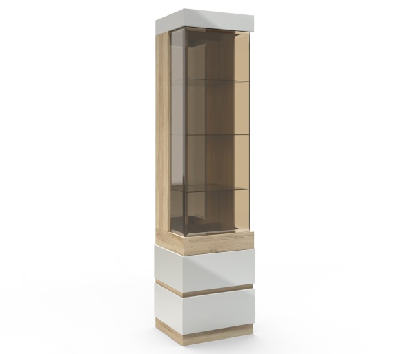 Шкаф с витриной П Хилтон