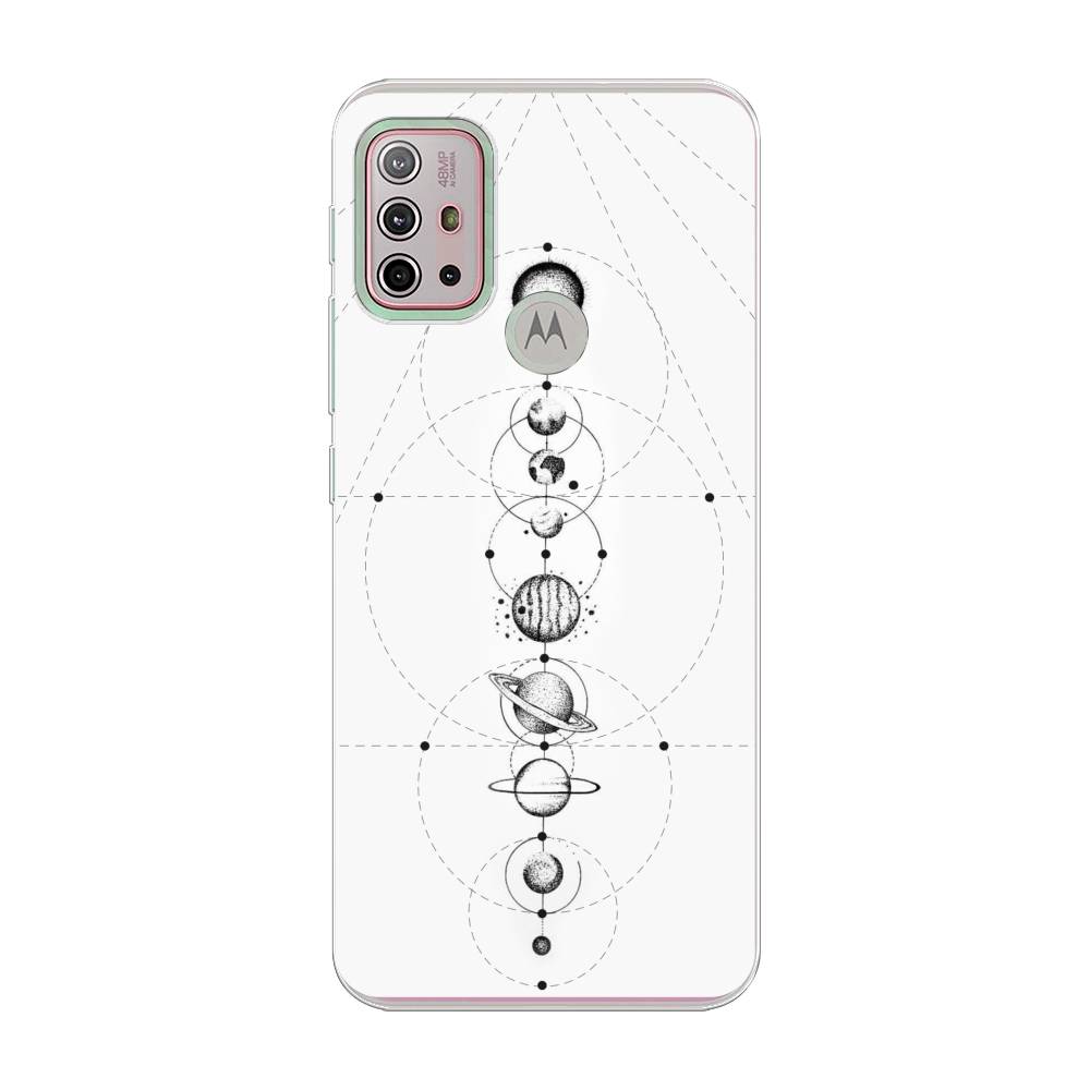 

Чехол на Lenovo K13 Note "Парад планет", Серый, 242150-2