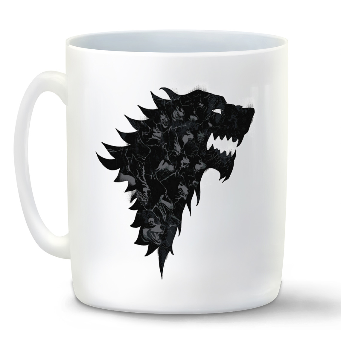 

Кружка CoolPodarok Силуэт собаки