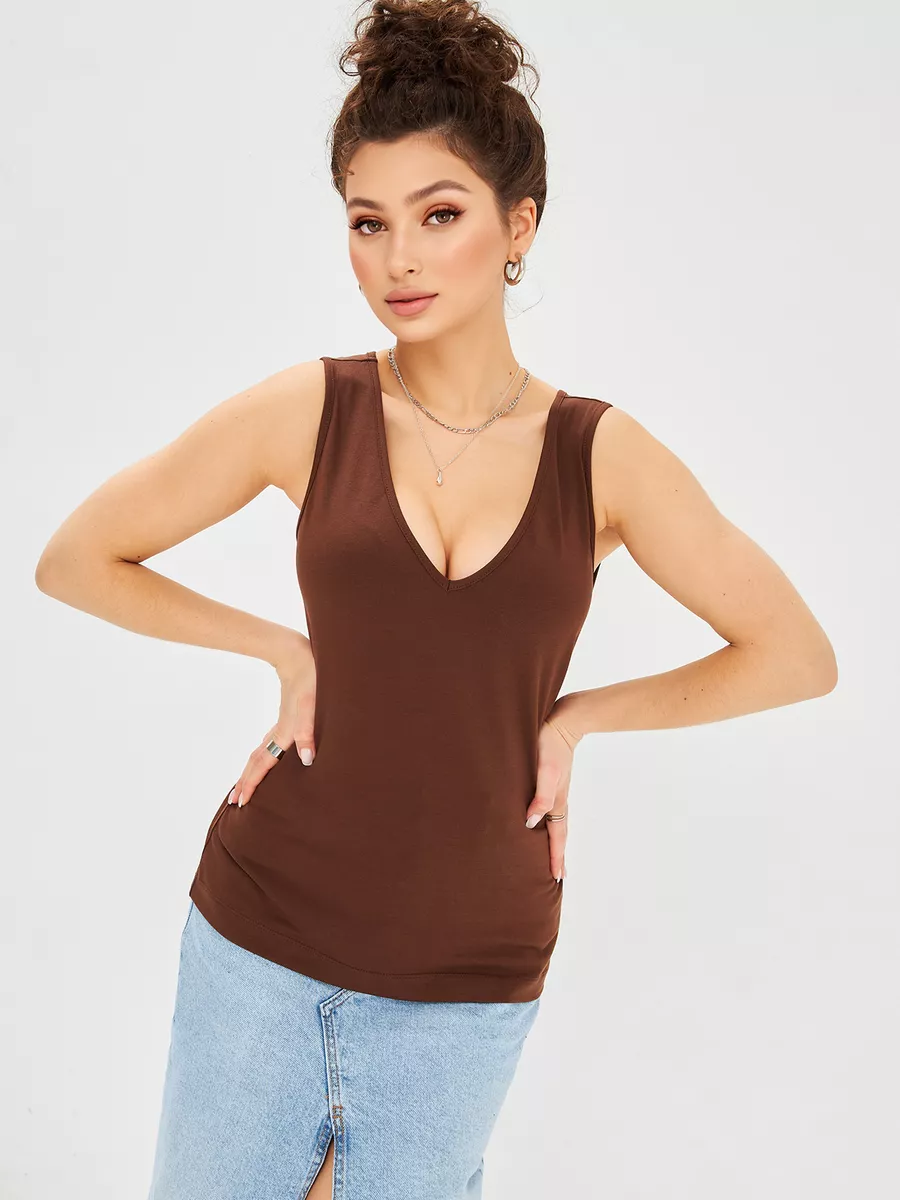 

Топ женский HIGH TEMP 1083K2 коричневый 42-44 RU, 1083K2