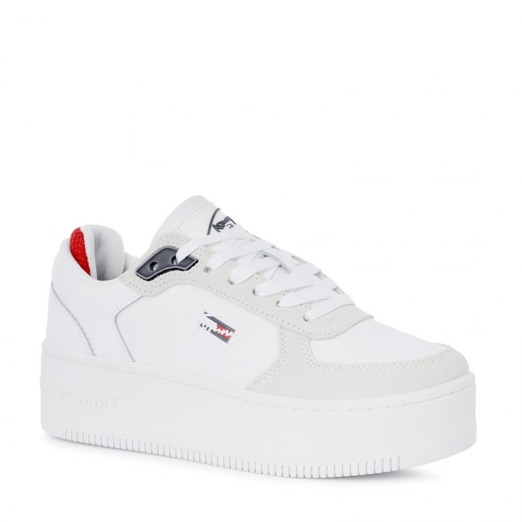 

Кеды женские Tommy Jeans EN0EN01421_2576042 белые 39 EU, EN0EN01421