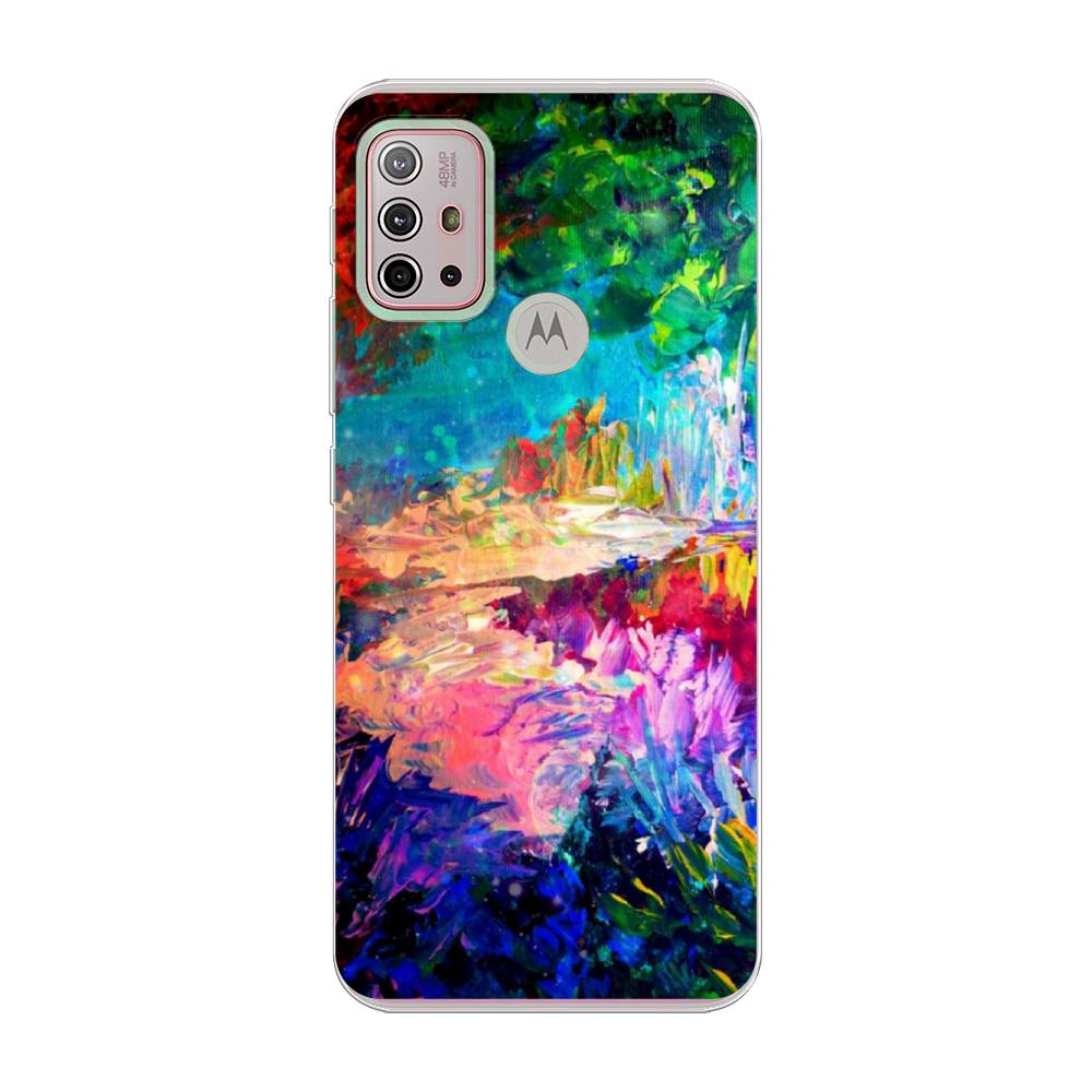 

Чехол на Lenovo K13 Note "Лес-гуашь", Синий;розовый;зеленый, 242150-4