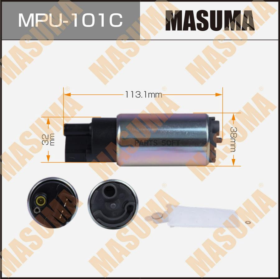 

Бензонасос Masuma Mpu101c , Land Cruiser Prado, Hilux Surf / Vzj95l, Vzn, Сетка Mpu-002, Г