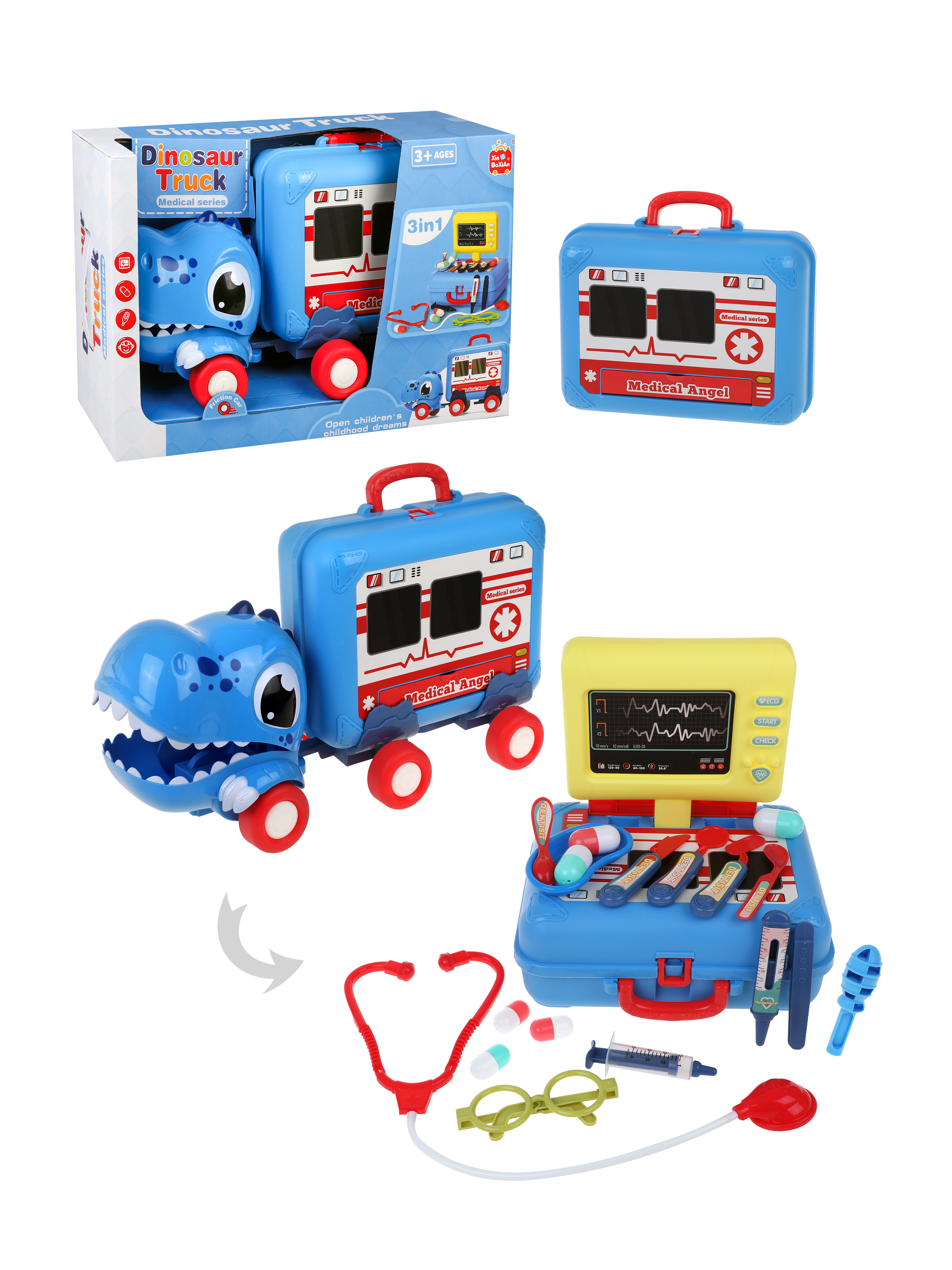 

Набор доктора детский Наша игрушка 22 предмета, Доктор НИ