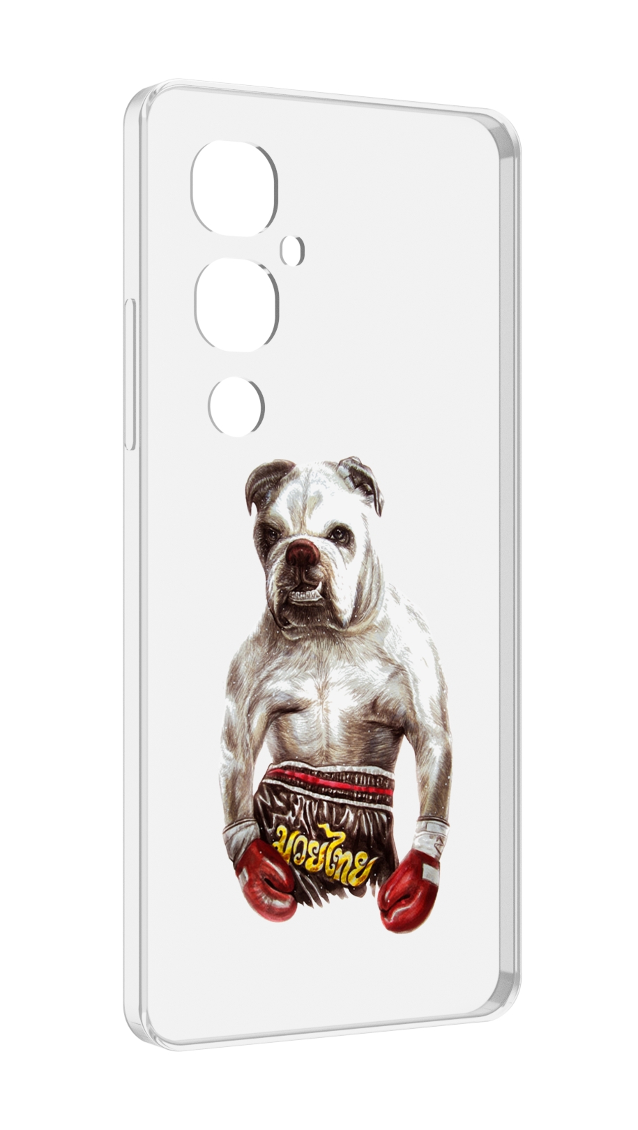 

Чехол MyPads боксер для Tecno Pova 4 Pro, Прозрачный, Tocco