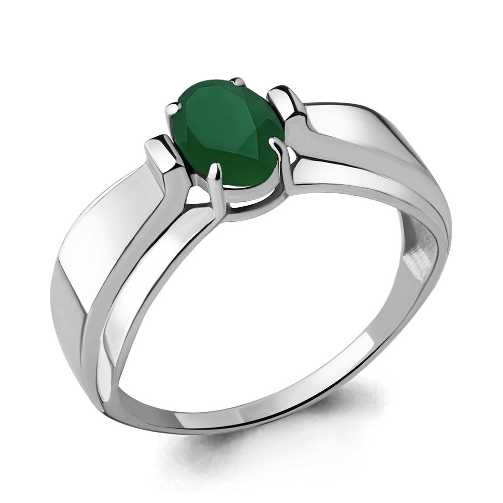

Кольцо из серебра с агатом р., Aquamarine 6593209, 6593209_925_р