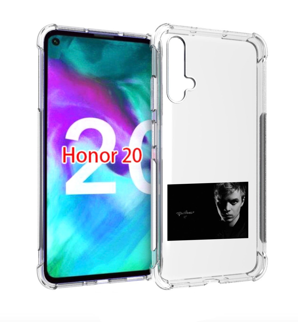 

Чехол бампер MyPads Правило Pharaoh для Honor 20, Прозрачный, Tocco
