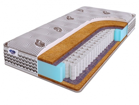 

Матрас SkySleep 70 x 215 NATURE PRO Anatomic Hard S500, Серый, NATURE PRO ANATOMIC HARD S500