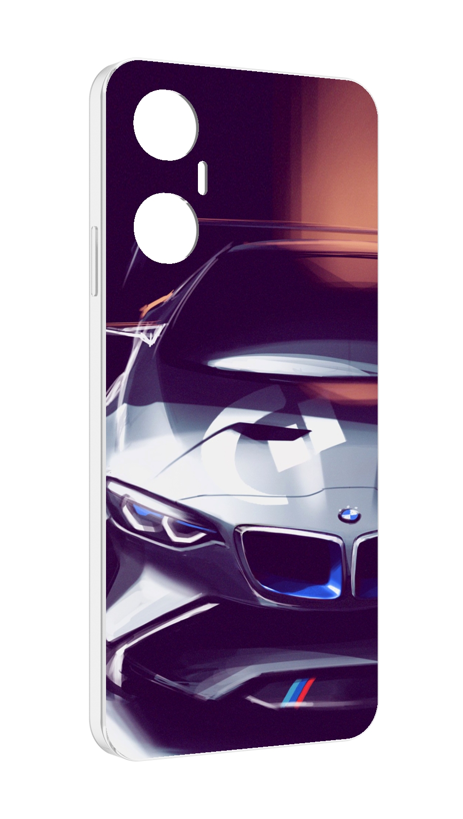 

Чехол MyPads Бэмвэ мужской для Infinix Hot 20 5G, Прозрачный, Tocco