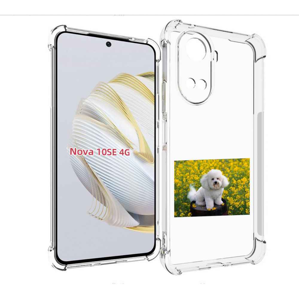 

Чехол MyPads пудель белыи для Huawei Nova 10 SE, Прозрачный, Tocco
