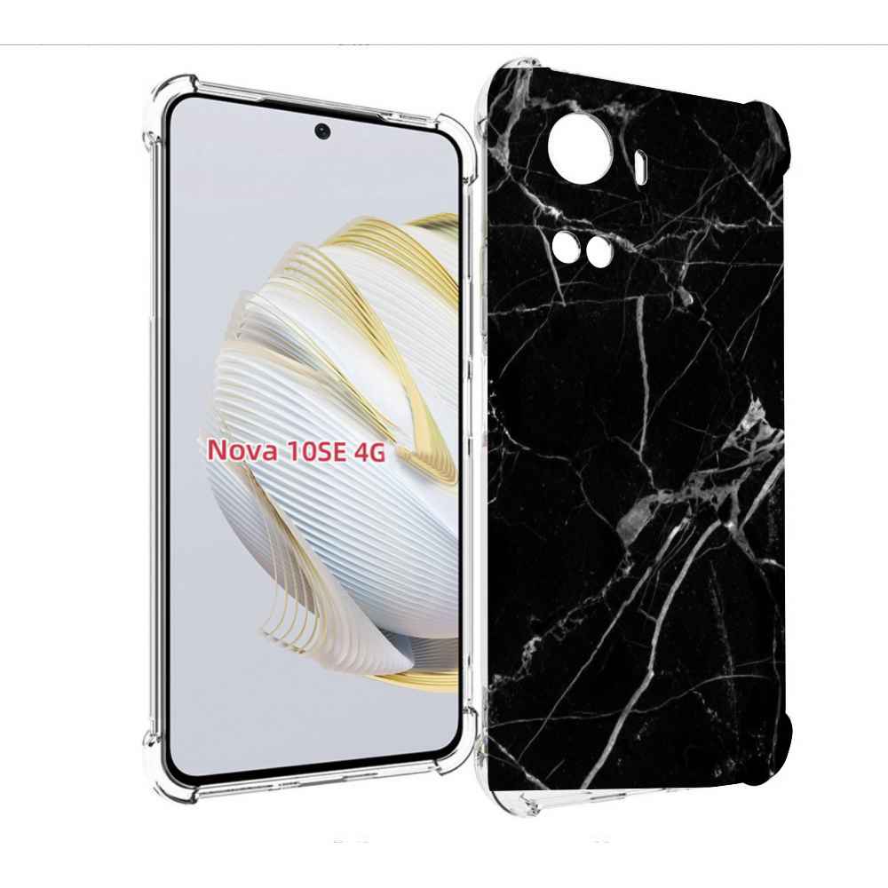 

Чехол MyPads разбитое стекло для Huawei Nova 10 SE, Прозрачный, Tocco